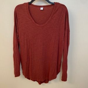 Old Navy Luxe Long Sleeve Top